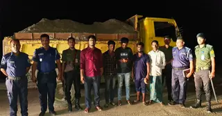 টাঙ্গাইলে অবৈধভাবে বালু উত্তোলনের দায়ে চারজনের কারাদণ্ড